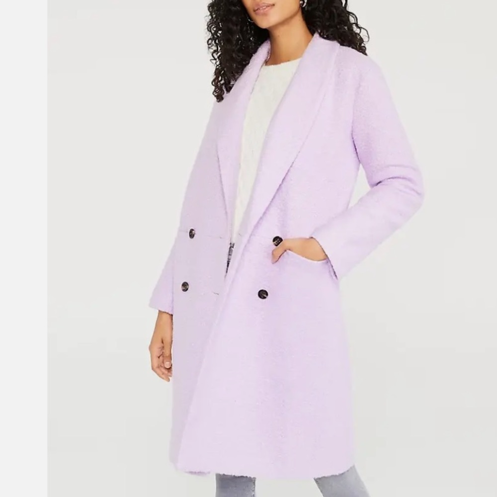 Ann Taylor Lavender Coat